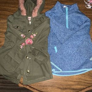 Bundle of jacket and sweater Size 6x